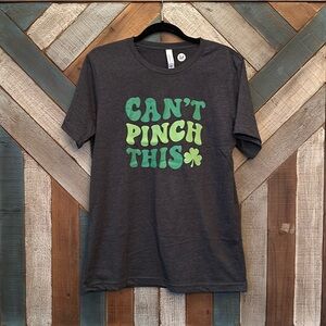 🍀SALE🍀 NEW! St Patty’s shirt! Can’t Pinch This! Bella canvas dark grey u…